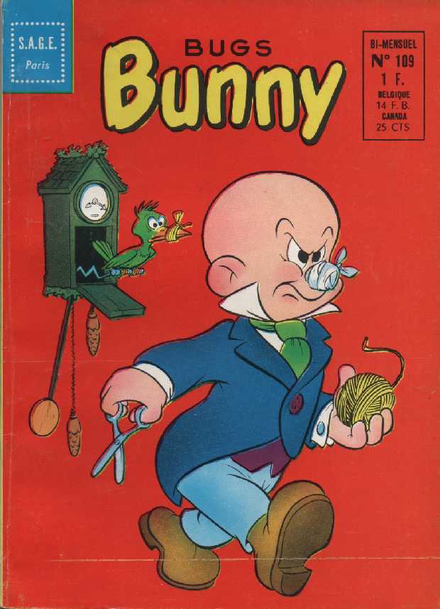 Scan de la Couverture Bugs Bunny 2 n 109
